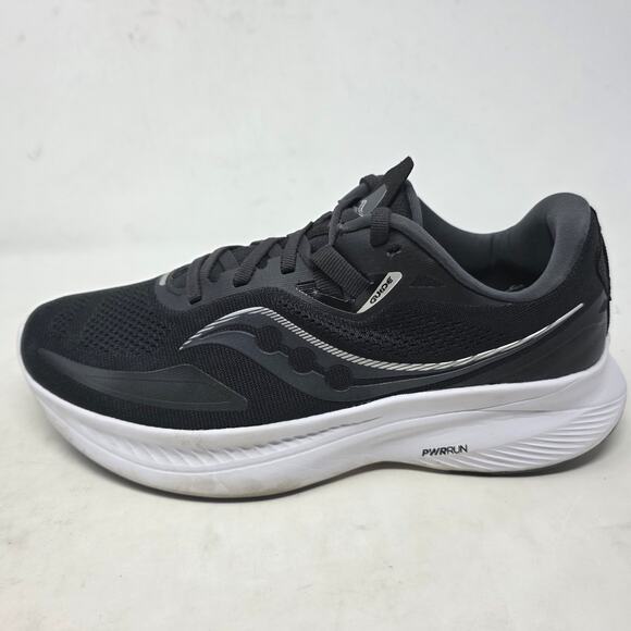 Saucony Womens Axon 2 Running Shoes Black White Size 10 - Picture 2 of 8